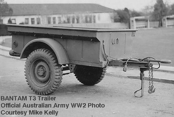 FOCUS ON TRAILERS Australian Army Official Photographs of the Bantam 
